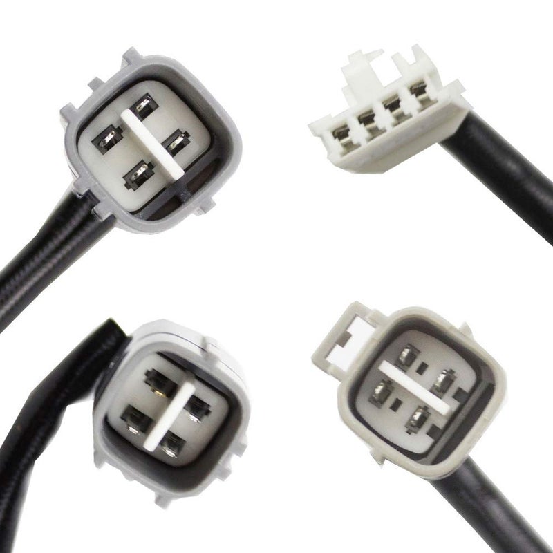 higherbro 4x Oxygen Sensor For 2004 2005 2006 Toyota Sienna 3.3L Upper Lower Upstream + Downstream - Image 2